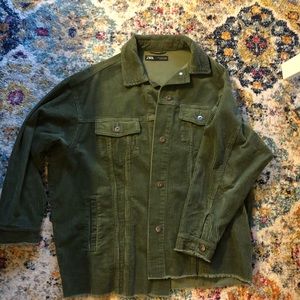 Zara Corduroy Utility Jackey